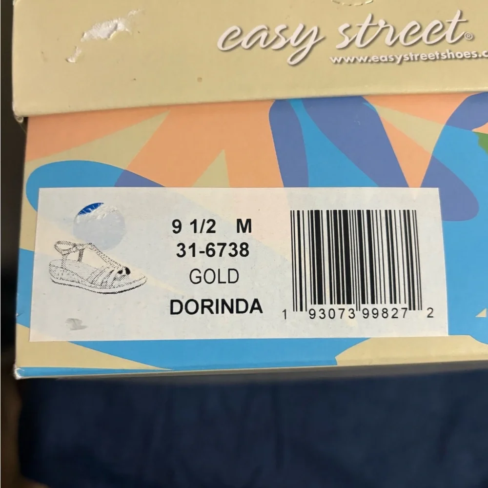 Easy Street Women's Dorinda Wedge Sandals #12